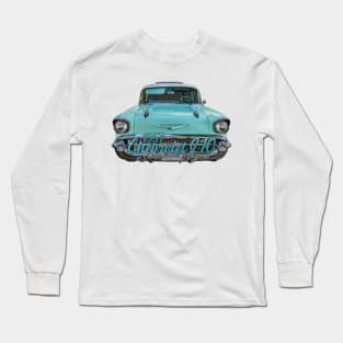 1957 Chevrolet 210 Station Wagon Long Sleeve T-Shirt